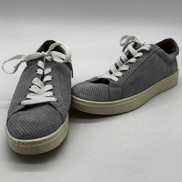 Sofft Faro Sneakers Womens 7.5M Blue Knit Leather Upper Comfort Casual Knit Mesh - Picture 1 of 9